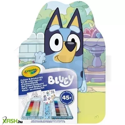 crayola: bluey kreatív készlet matricákkal