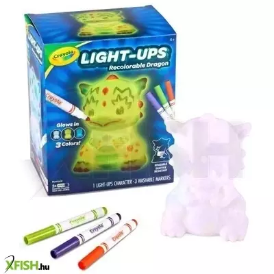 Crayola: Világító, színezhető állatka - többféle