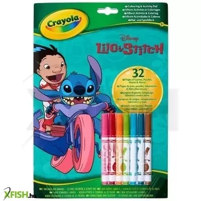 Crayola: Lilo&Stitch színező és foglalkoztató füzet