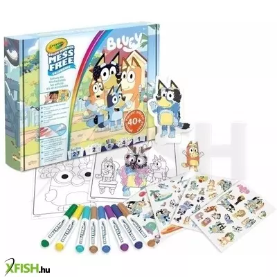 Crayola Color Wonder: Bluey maszatmentes foglalkoztató készlet