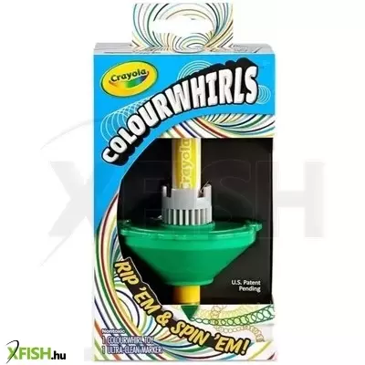 Crayola ColourWhirls: Színpörgettyű - többféle
