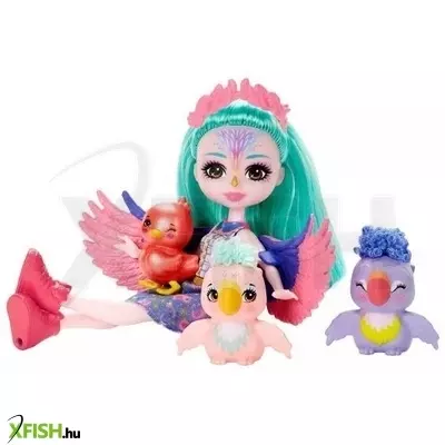 Enchantimals: Filia papagáj család játékszett