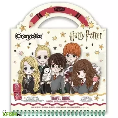 Crayola: Colour & Scratch Harry Potter foglalkoztató füzet
