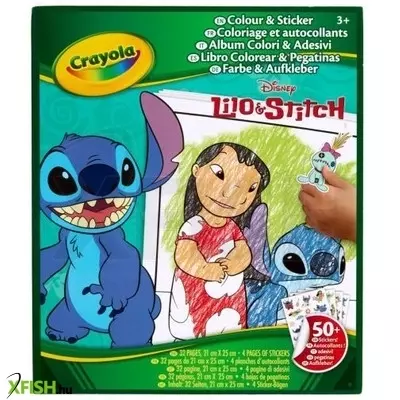 Crayola: Lilo&Stitch színező matricákkal