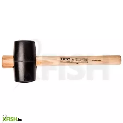 Neotools gumikalapács 75mm 680g, hickory nyél