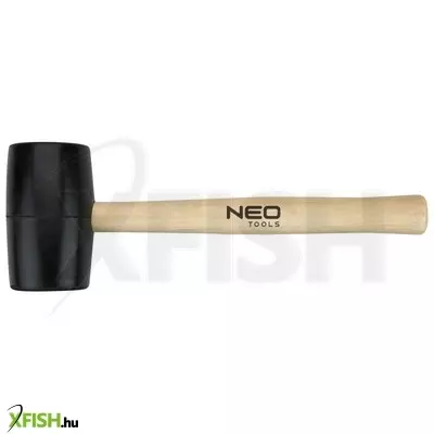 Neotools gumikalapács 72mm 900g, keményfa nyél