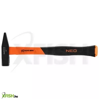 Neotools általános kalapács 300g, üvegszál nyél, kétkomponensű markolat