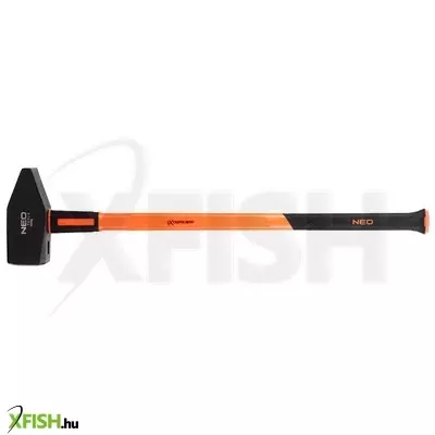 Neotools általános kalapács 8kg, üvegszál nyél, kétkomponensű markolat