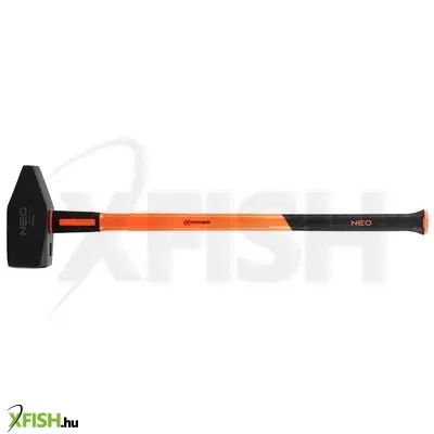 Neotools általános kalapács 10kg, üvegszál nyél, kétkomponensű markolat