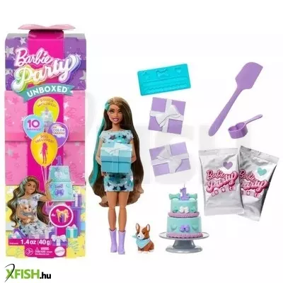 Barbie: Party Reveal meglepetés szett - Corgi