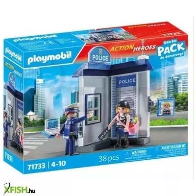 playmobil: rendőrség kezdőszett - őrizetbe vétel