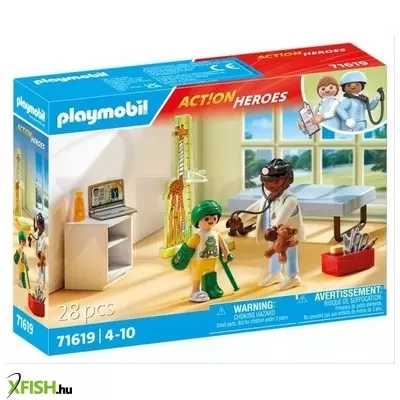 Playmobil: Gyermekorvosi rendelő játékszett