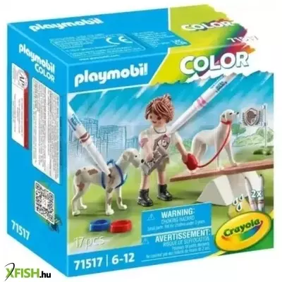 Playmobil: Kutyatréning játékszett filctollal