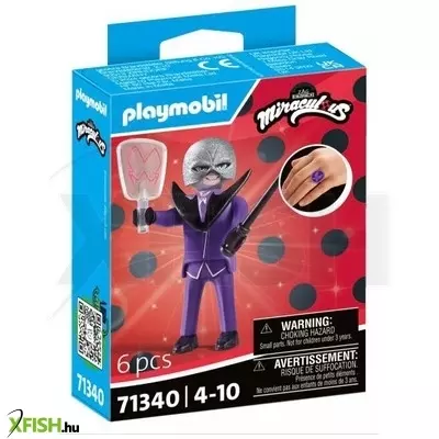 playmobil miraculous: halálfej figura