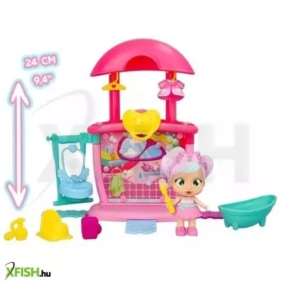 cry babies playtime: bella fürdőszobája játékszett