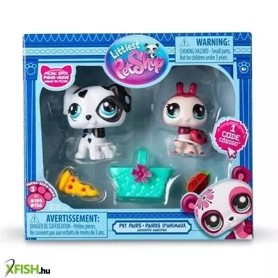 Littlest Pet Shop: Páros játékkészlet, 7. generáció, 3. széria - többféle
