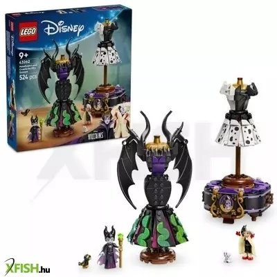 lego® disney demóna és szörnyella de frász ruhái 43262