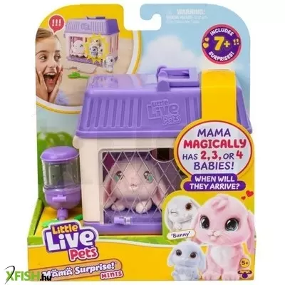 little live pets: nyuszi mama kölykökkel