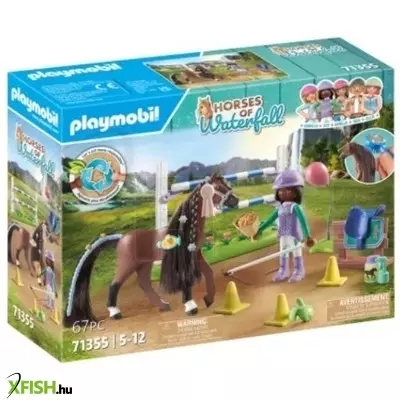 Playmobil: Zoe & Blaze versenypályával