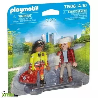 Playmobil: Mentős beteggel figura szett