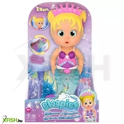 Bloopies: Mókás Sellőbébi csillogó uszonnyal, 2. széria - többféle