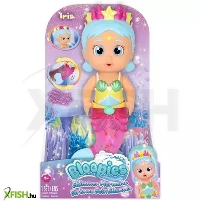 Bloopies: Mókás Sellőbébi csillogó uszonnyal, 2. széria - Iris