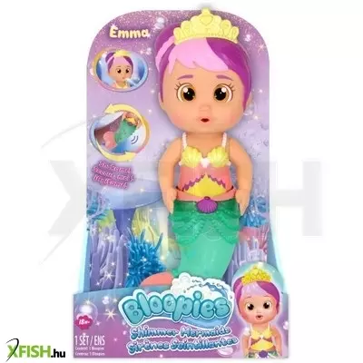 Bloopies: Mókás Sellőbébi csillogó uszonnyal, 2. széria - Emma