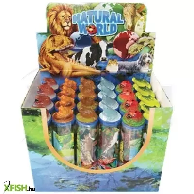 Hang shun állatfigura hengerben - többféle