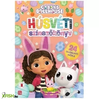 Gabi babaháza - Húsvéti színezőkönyv