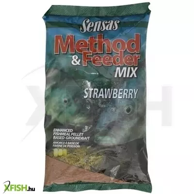 Sensas Method Etetőanyag Mix Strawberry Red Eper 1 Kg