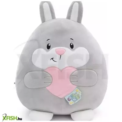 chill-nici: nyuszi szívvel plüssfigura - 30 cm