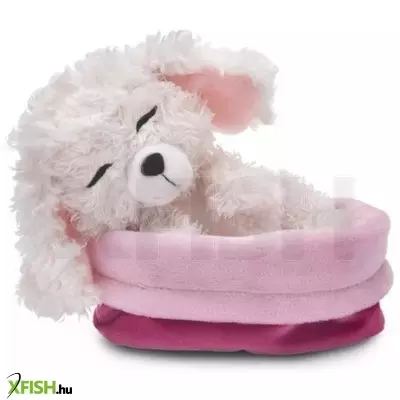 Nici Green: Pudli plüsskutyus kosárban - 12 cm