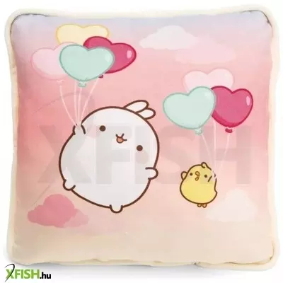 nici: molang, a nyuszi plüsspárna - 30 x 30 cm