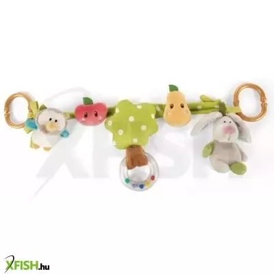 My First Nici: Babakocsicsörgő lánc 5 figurával - 40 cm