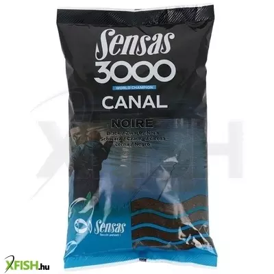 Sensas 3000 Super Canal Black Keszegező Etetőanyag 1000g