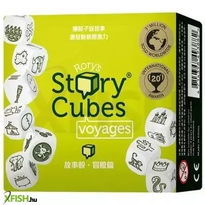sztorikocka: kalandok - voyages társasjáték