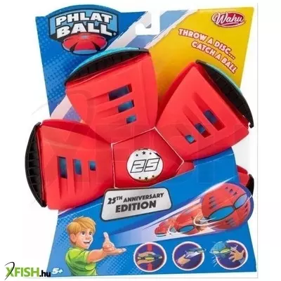 Phlat Ball: Klasszikus frizbi labda, 25 éves kiadás - Piros-kék