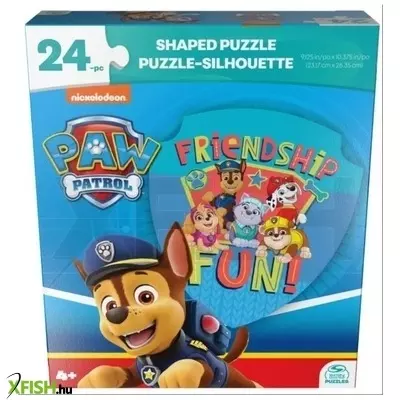 Mancs Őrjárat: Jelvény alakú puzzle, Barátság - 24 darabos