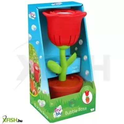 FruBlu: Világító bubigép folyadékkal - Rózsa