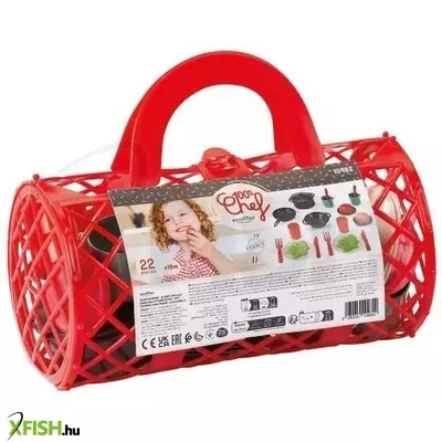 écoiffier: edénykészlet táskában - 22 db-os