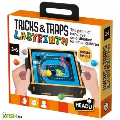 headu: vezesd a golyót koordinációs fejlesztő fajáték