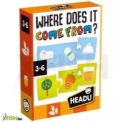 Headu: Miből készült? természetismereti fejlesztő játék