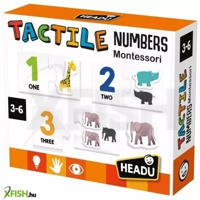 Headu: Számok taktilis számtanuló fejlesztő játék