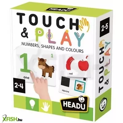 headu: színek, számok, formák logikai fejlesztő játék
