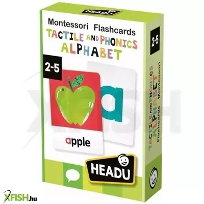 headu: betű és szótanulás montessori fejlesztő játék