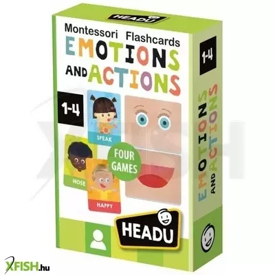 Headu: Montessori érzelmi intelligencia-fejlesztő kártyák