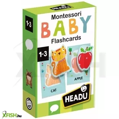 Headu: Szótanuló Montessori fejlesztőjáték piciknek