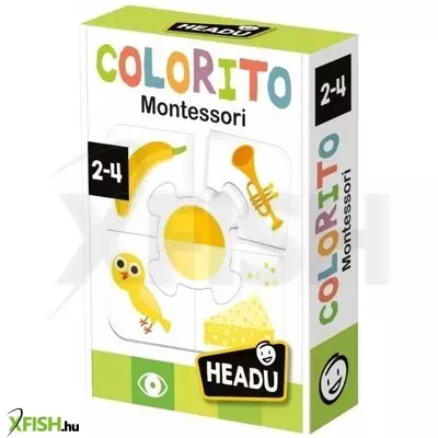 Headu: Formák és színek Montessori fejlesztő kirakó