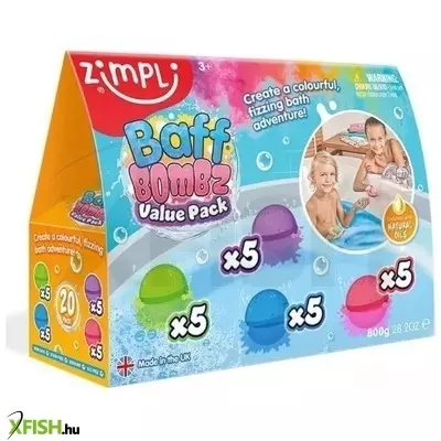 Baff Bombz: Illatos fürdőbomba szett - 20 db-os