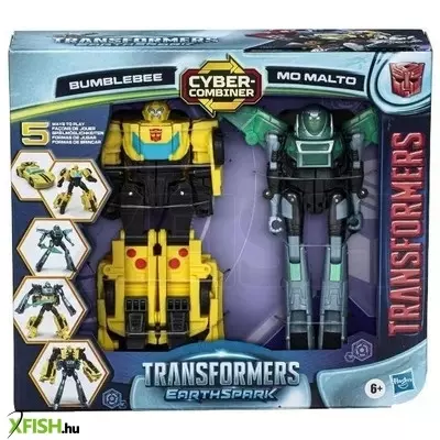 Transformers: Earthpark figura készlet, 2 db-os - Bumblebee és Mo Malto